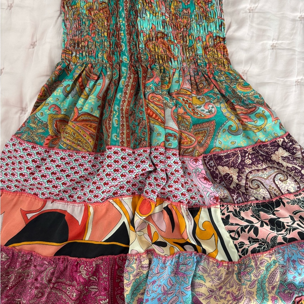 Colorful Bohemian Maxi Skirt